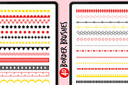 Procreate Brushes Dividers & Borders, a Brush Add-On by BrushBoy (Thumbnail 3 of 3)