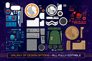 Sci-Fi Design Templates and Vectors, an Illustration by Wingsart Studio (Thumbnail 3 of 5)