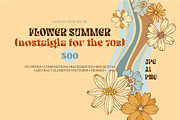 FLOWER SUMMER(nostalgia for the 70s), an Illustration by Collection by VY (Thumbnail 1 of 11)