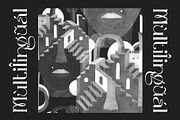 Dellucion, a Serif Font by Burntilldead (Thumbnail 9 of 13)