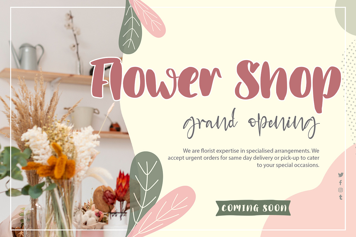 Vallisa, a Script Font by Letterara (Photo 3 of 7)