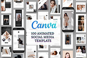 Mega Instagram & Pinterest Bundle, a Social Media Template by TheBrightGrap (Thumbnail 9 of 12)