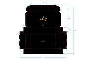 Mailer Box Mockup + Template, a Packaging Mockup by Korner (Thumbnail 9 of 11)