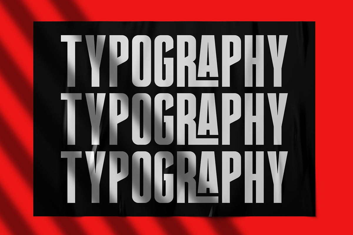 Thealiens - Ligature Condensed Sans, a Sans Serif Font by Almarkhatype (Photo 4 of 10)