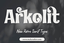 Arkolit | Modern Serif Display Font