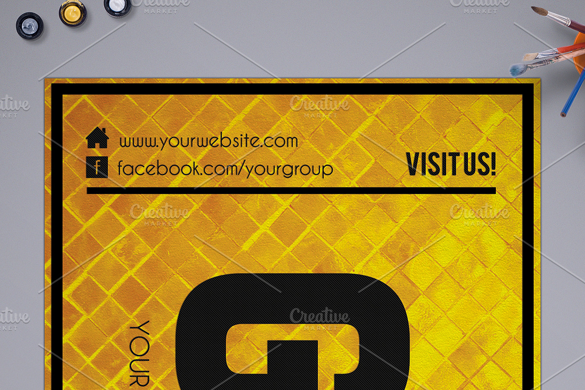 Golden Style Gift Voucher, a Card Template by Tzochko (Photo 2 of 5)