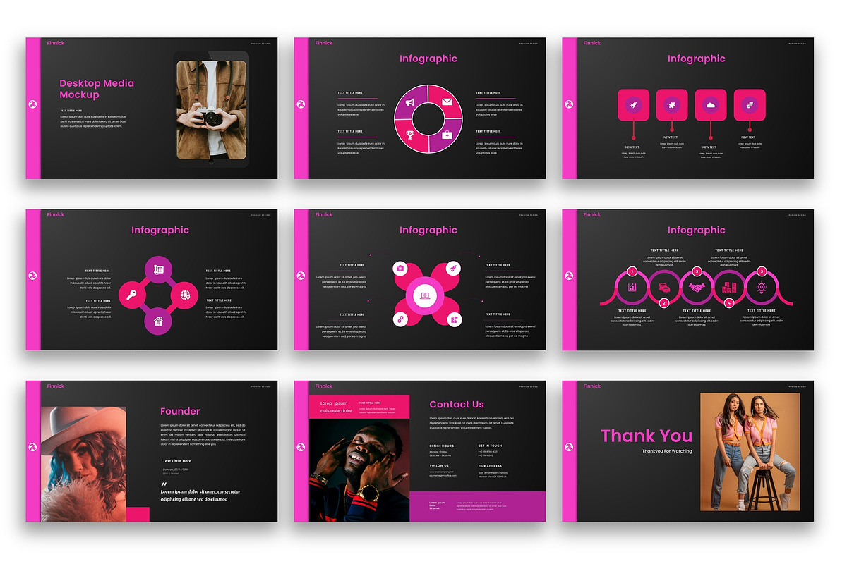 Finnick – Business Google Slide, a Presentation Template by kreatifreya (Photo 5 of 5)