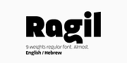 OS Ragil, a Sans Serif Font by OS type (Thumbnail 1 of 7)