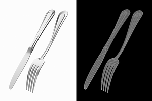 Classic Table Dinner Knife And Fork