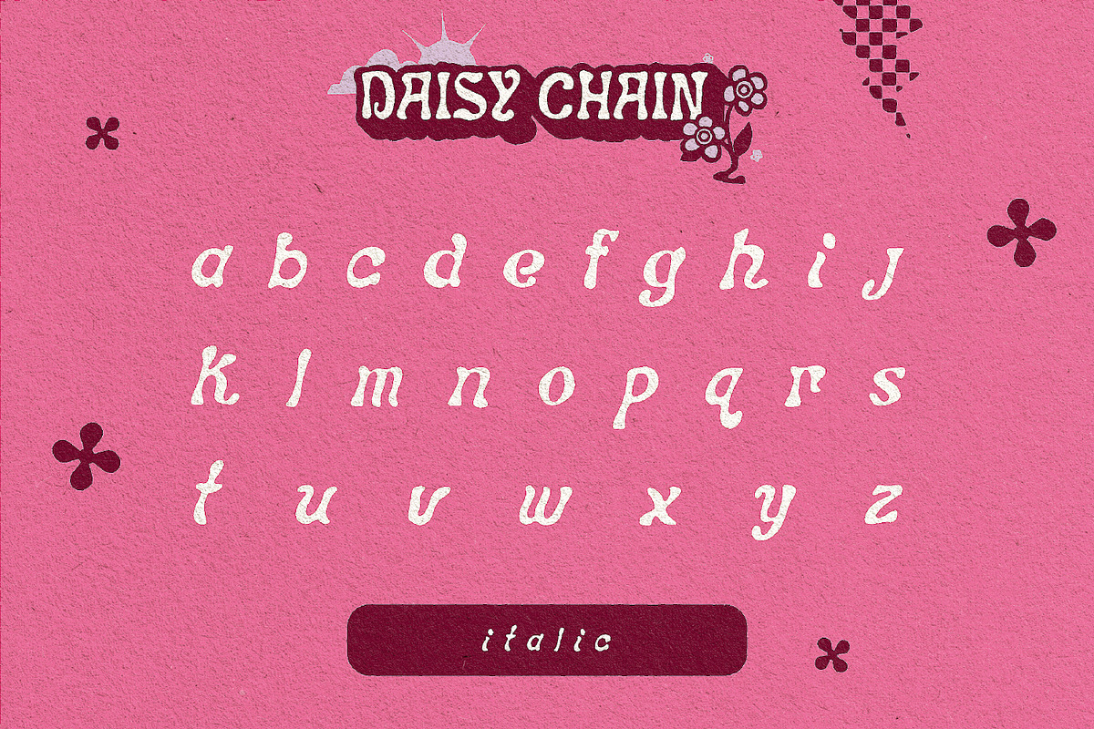 DAISY CHAIN / A Funky Display Face preview 5