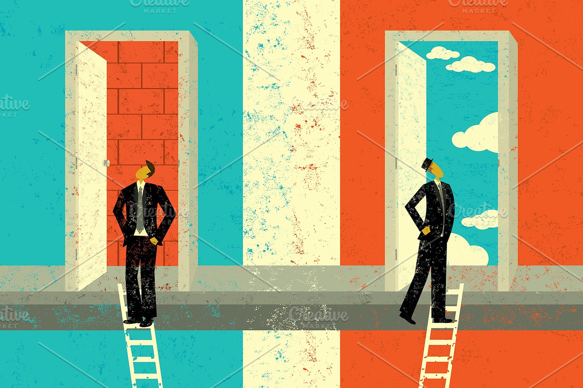 Business Concepts Bundle 11 Men, a Person Illustration by retrorocket (Photo 3 of 21)