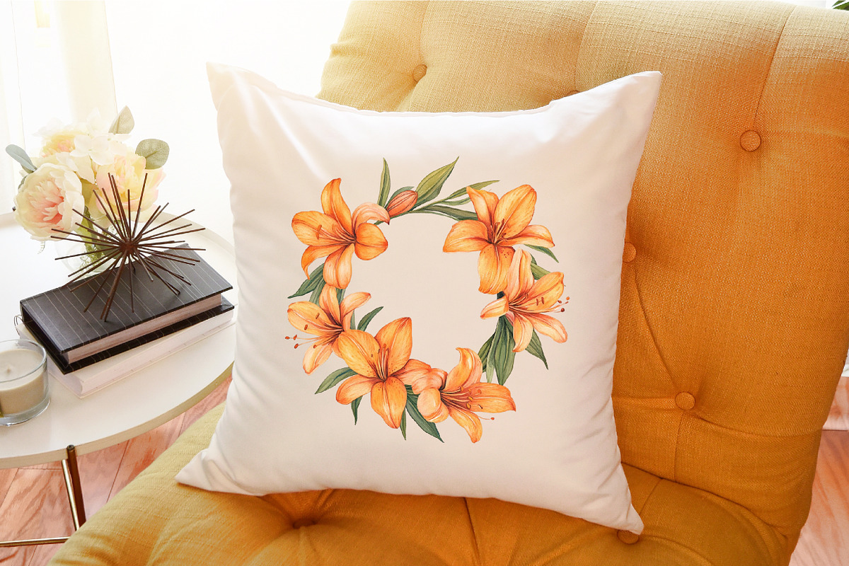 Orange Spring Flowers PNG Honey Lill, an Illustration by Sublimation Artist (Photo 6 of 6)