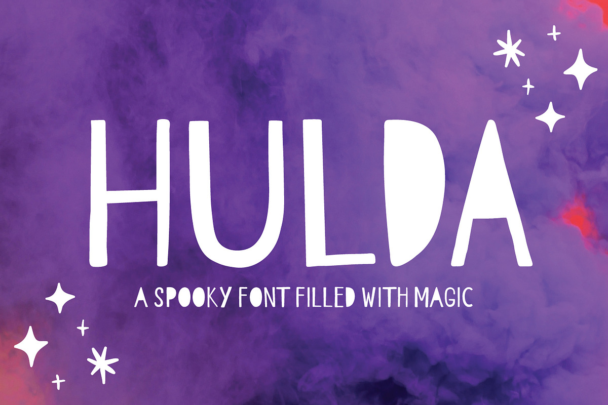 Hulda, a Sans Serif Font by Petra Santaharju (Photo 1 of 6)