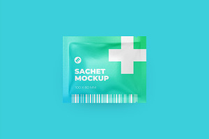 Sachet Mockup 100x80mm