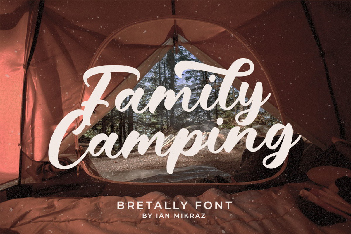 Bretally - A Handwritten Font, a Script Font by ianmikraz (Photo 5 of 7)