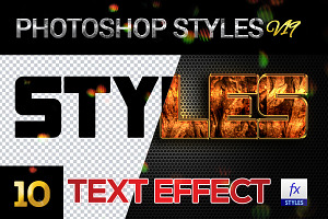 10 Creative Photoshop Styles V19