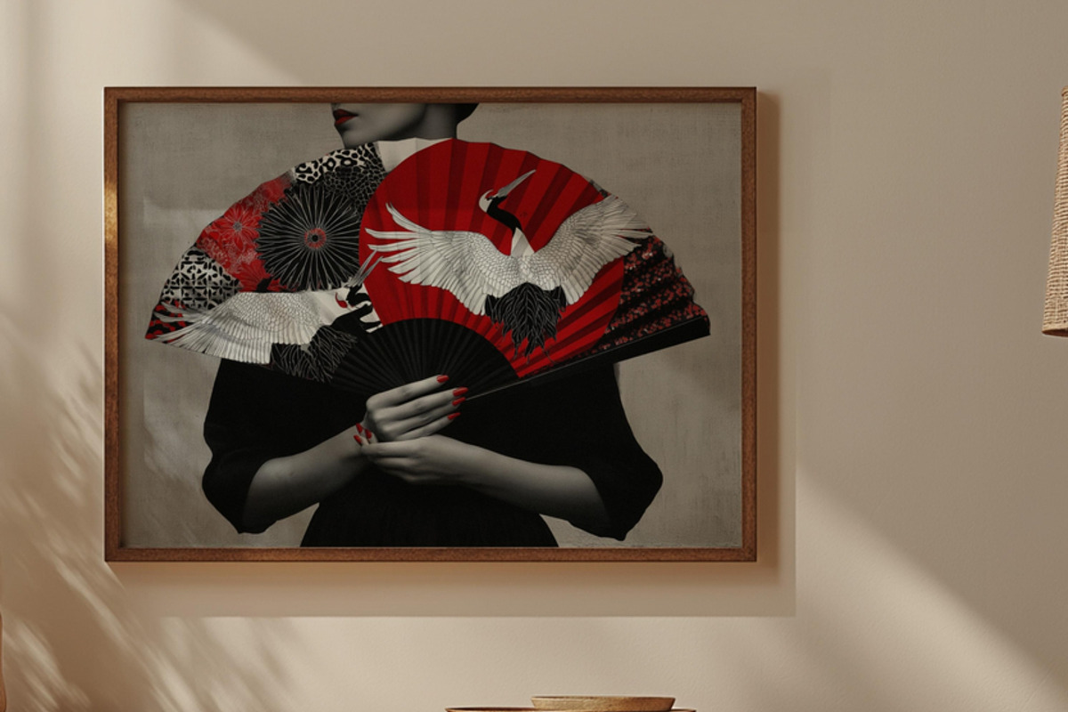 Soul of Japan Wall Art Collection, a Decorative Illustration by PrintablesByFranklyn (Photo 5 of 8)