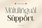 Cresta Soura - Serif Family Font, a Serif Font by Flawless And Co (Thumbnail 7 of 10)