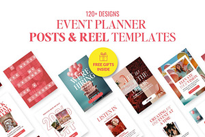Event Planner Instagram Templates