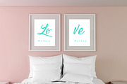 Bedroom,  Portrait Frame mockup psd, a Print Template by Milan Mockup (Thumbnail 6 of 6)
