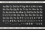CS Monica – Contemporary Font, a Sans Serif Font by Craft Supply Co. (Thumbnail 8 of 8)
