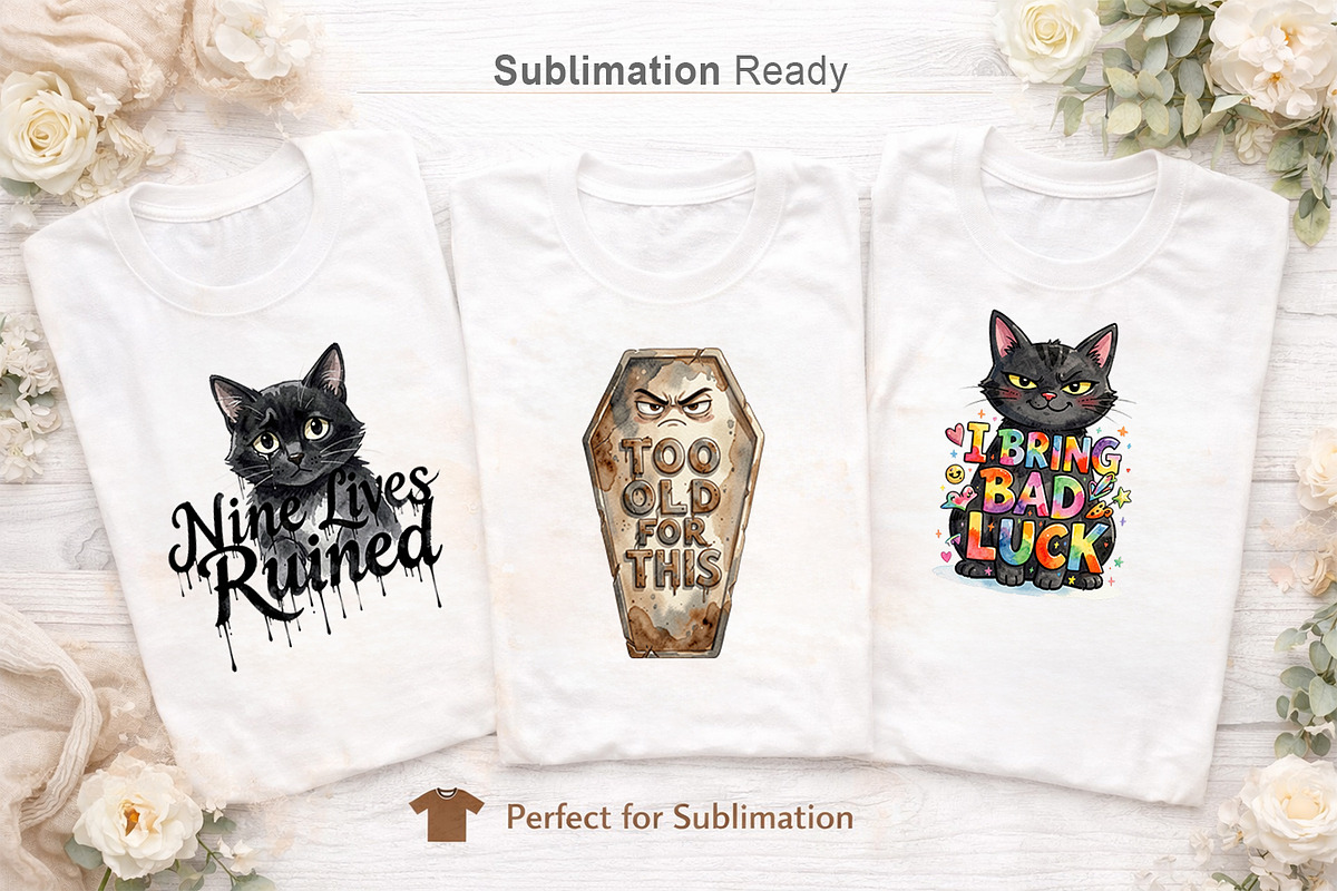 Sarcastic Halloween Sublimation, an Illustration by Artnoy (Photo 5 of 8)