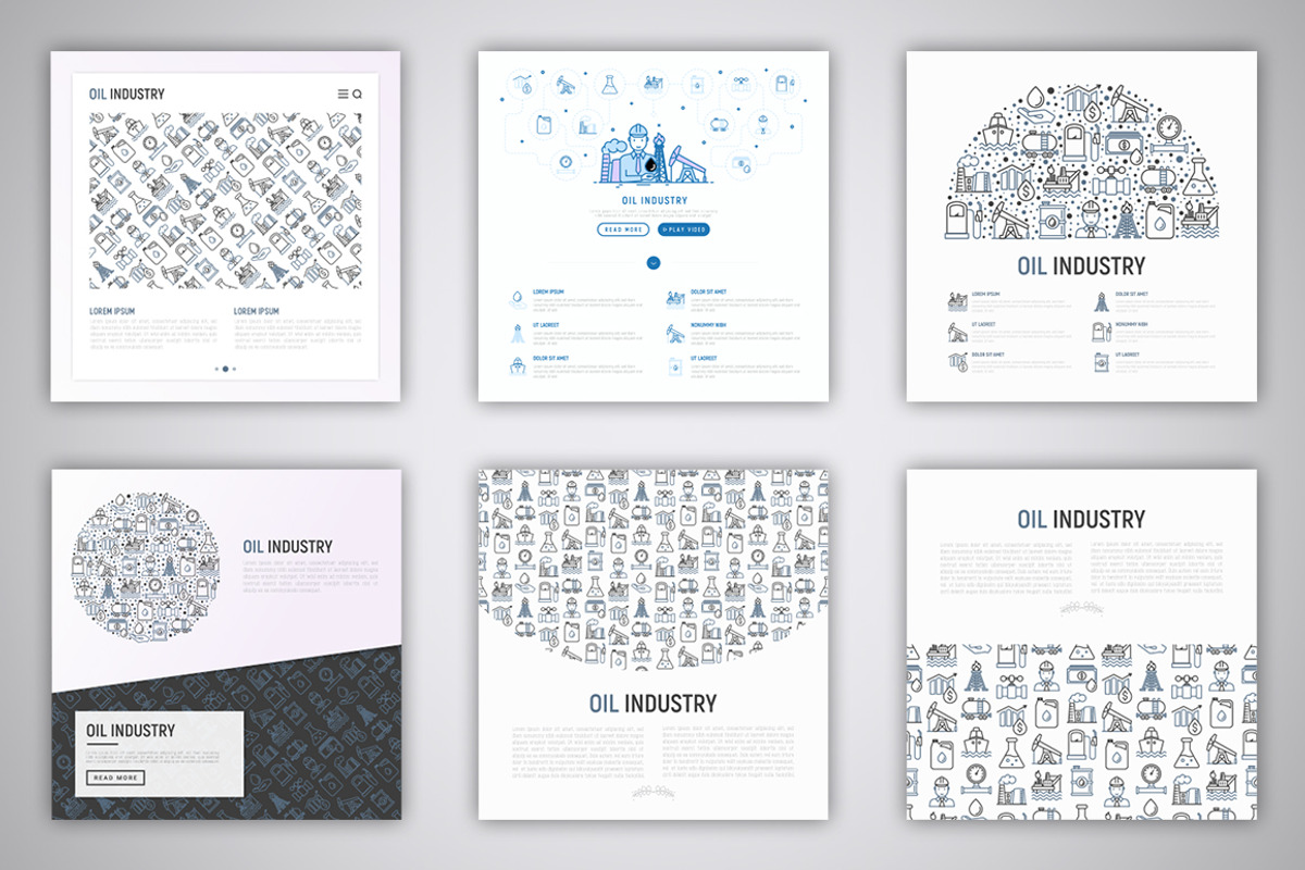 Oil Industry Icons Set | Concept, an Outline Icon by Alex Blogoodf (Photo 5 of 9)