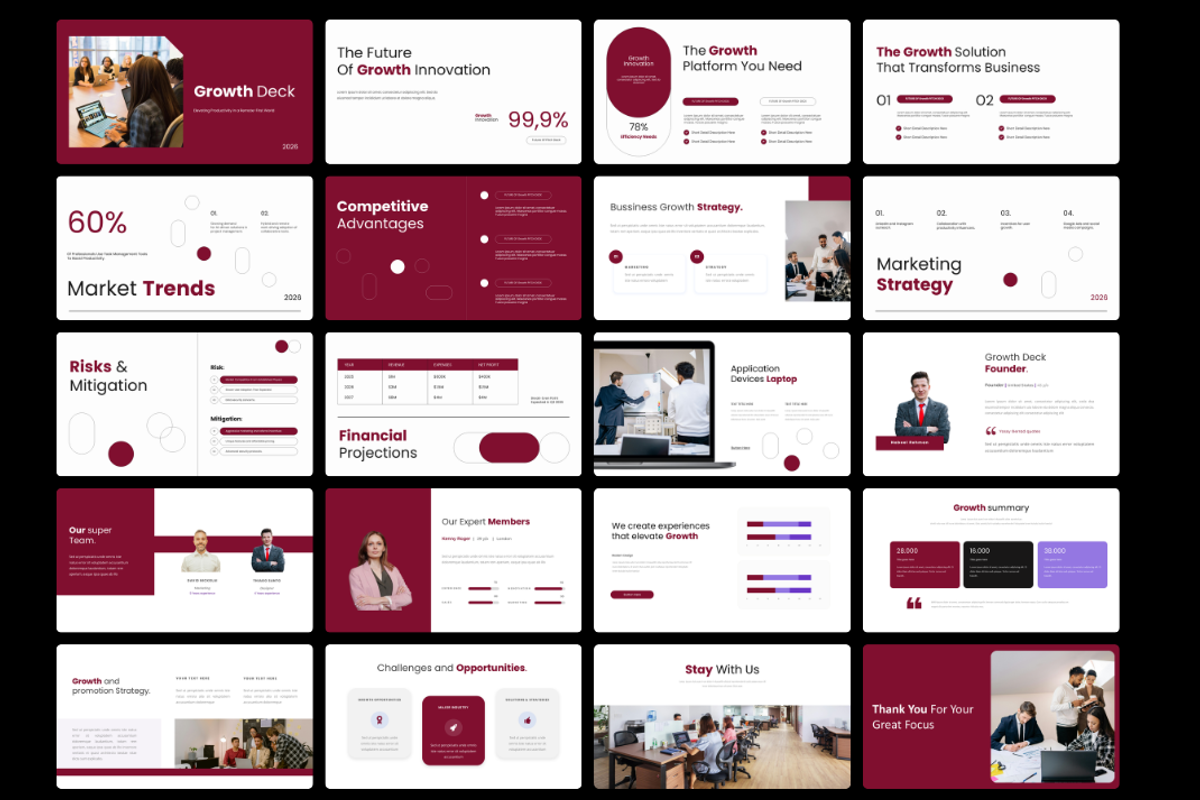 Business Pitch Deck, a Presentation Template by Hammad Arif (Photo 2 of 2)