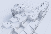 Loft Building Exterior, an Architecture 3D Model by 3DNUTS (Thumbnail 9 of 10)