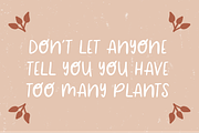 Plant Mama Handwritten Font, a Sans Serif Font by Forth and Wild (Thumbnail 8 of 8)