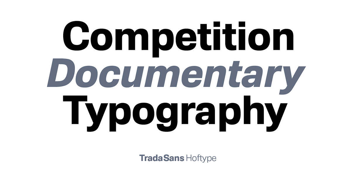 Trada Sans, a Sans Serif Font by Hoftype (Photo 2 of 14)