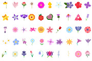 Icon Pack: Flower Flat (50 Icons), an Icon by soglamun (Thumbnail 6 of 6)