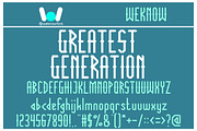 The Innocent army font, a Font by weknow (Thumbnail 3 of 5)