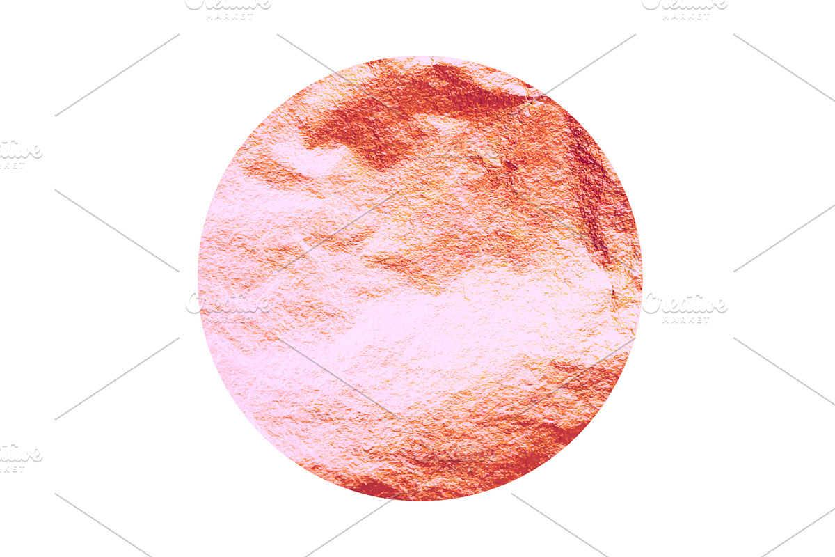 Rose gold foil, shiny handmade, an Illustration by 32pixels