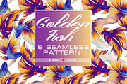 Watercolor fish, marine patterns, an Animal Illustration by Allween (Thumbnail 6 of 11)