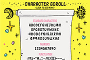 Sparkling Attack! Font, a Font by Paperly Studio (Thumbnail 7 of 7)