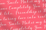 Asyanthi Script Handwritting Font, a Handwritten Font by Vampstudio (Thumbnail 10 of 13)