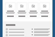 Collaboration Features Wireframing, a Wireframe Template by MightyDesign (Thumbnail 3 of 9)