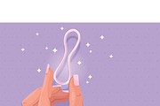 Contraception Method: Hormonal Ring, a Healthcare Illustration by MISS CHATZ (Thumbnail 3 of 3)