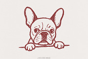 French Bulldog PNG, Digital, an Illustration by SharpMarketplace (Thumbnail 1 of 9)