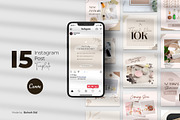 Skincare Instagram Post Canva, a Social Media Template by Boinah Studio (Thumbnail 1 of 6)