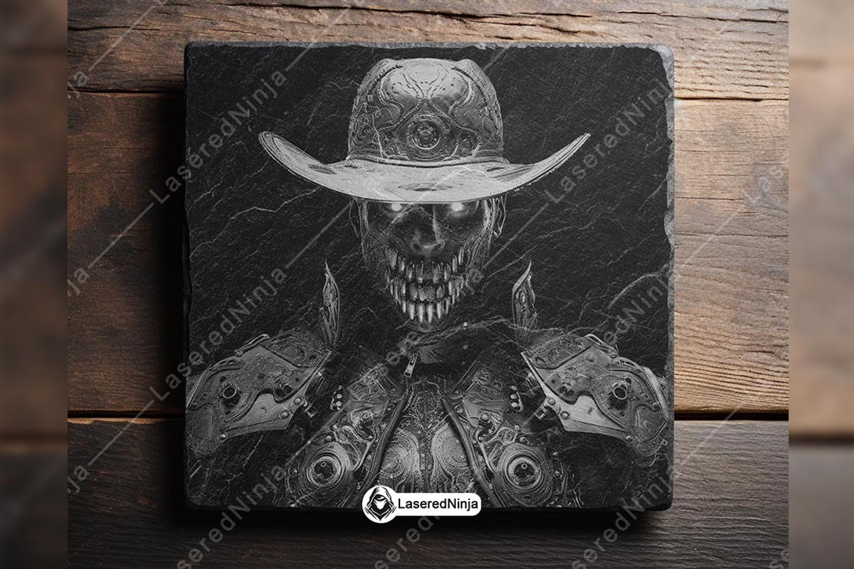 Cyborg Cowboy Man-Machine Artificial, a Background Graphic by LaseredNinja (Photo 6 of 7)