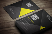 Dark Creative Business Card, a Business Card Template by bouncy (Thumbnail 1 of 4)