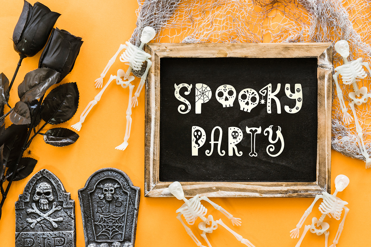 Funny Halloween Font preview 5