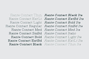 Rante Contact, a Slab Serif Font by takoliko (Thumbnail 9 of 12)