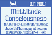 Already Know font, a Sans Serif Font by weknow (Thumbnail 2 of 8)
