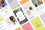 Peachy Socials | Canva Templates, a Social Media Template by Abby Swain Design (Thumbnail 2 of 4)