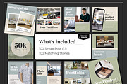 Soft Pastel Canva Instagram Template, a Social Media Template by Everyday Perfection (Thumbnail 4 of 8)
