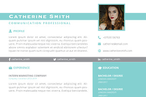 Modern Resume Template Vol.1