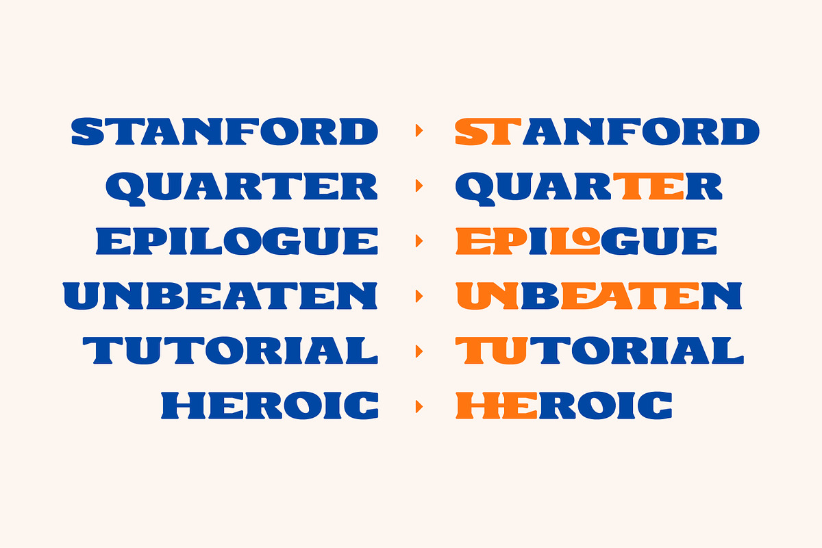 AO Maverix - Display Typeface, a Font by OwunStudio (Photo 11 of 15)